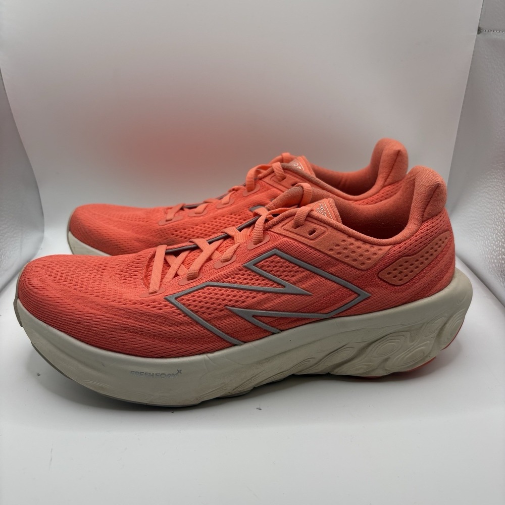 New Balance Fresh Foam 1080v13 Running Shoes Women's 9.5B Orange Comfort Sneaker